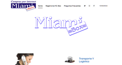 Desktop Screenshot of miamibox.net